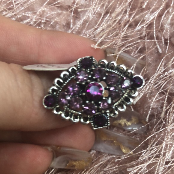 💍 Purple ring 💍 - Picture 4 of 6